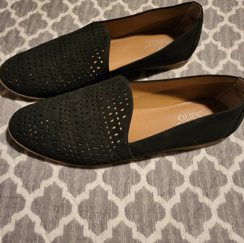 Franco Sarto size 9 black flats